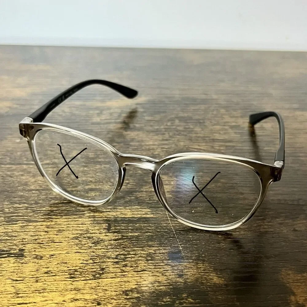 Calvin Klein CK23527 030 Eyeglasses Frames 50-19-145 Italy Gray Full Rim - Italy